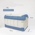 Double layers small lockable car inside storage box